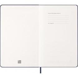 Kalendarz tygodniowy MOLESKINE 2027, 12M, L, 13x21cm, twarda oprawa, sapphire blue