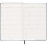 Kalendarz tygodniowy MOLESKINE 2027, 12M, L, 13x21cm, twarda oprawa, sapphire blue
