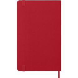 Kalendarz tygodniowy MOLESKINE 2027, 12M, L, 13x21cm, twarda oprawa, scarlet red