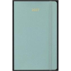 Kalendarz tygodniowy MOLESKINE 2027, 12M, L, 13x21cm, edycja limitowana, syntetyczna skóra węża, box, sage Green