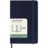 Kalendarz tygodniowy MOLESKINE 2027, 12M, P, 9x14cm, twarda oprawa, sapphire blue