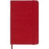 Kalendarz tygodniowy MOLESKINE 2027, 12M, P, 9x14cm, twarda oprawa, scarlet red