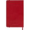 Kalendarz tygodniowy MOLESKINE 2027, 12M, P, 9x14cm, twarda oprawa, scarlet red