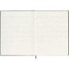 Kalendarz tygodniowy MOLESKINE 2027, 12M, XL, 19x25cm, twarda oprawa, czarny
