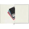 Kalendarz tygodniowy MOLESKINE 2027, 12M, XL, 19x25cm, twarda oprawa, czarny