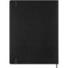Kalendarz tygodniowy wertykalny MOLESKINE 2027, 13M, XXL, 23,5x28cm, miękka oprawa, czarny