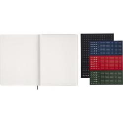 Kalendarz tygodniowy wertykalny Moleskine 2027 XXL 23,5 × 38 cm, 15 miesięcy, miękka oprawa, myrtle green