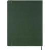 Kalendarz tygodniowy wertykalny Moleskine 2027 XXL 23,5 × 38 cm, 15 miesięcy, miękka oprawa, myrtle green