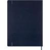 Kalendarz tygodniowy wertykalny MOLESKINE 2027, 13M, XXL, 23,5x28cm, miękka oprawa, sapphire blue