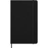 Kalendarz tygodniowy wertykalny MOLESKINE 2027, 12M, L, 13x21cm, twarda oprawa, czarny