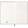 Kalendarz tygodniowy wertykalny MOLESKINE 2027, 12M, L, 13x21cm, twarda oprawa, czarny