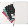 Kalendarz tygodniowy wertykalny MOLESKINE 2027, 12M, L, 13x21cm, twarda oprawa, czarny