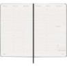 Kalendarz tygodniowy wertykalny MOLESKINE Pro 2027, 12M, L, 13x21cm, twarda oprawa, czarny