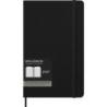 Kalendarz tygodniowy wertykalny MOLESKINE Pro 2027, 12M, L, 13x21cm, twarda oprawa, czarny