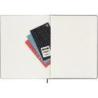 Kalendarz tygodniowy wertykalny MOLESKINE Pro 2027, 12M, XL, 19x25cm, twarda oprawa, czarny