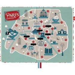 Notes MOLESKINE Luxe City Paris, P, 9x14cm