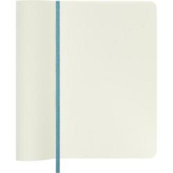 Notes MOLESKINE, P, 9x14cm, gładki, miękka oprawa, Reef Blue, 192 strony