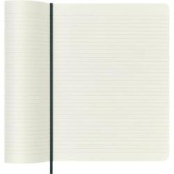 Notes MOLESKINE Pro, edycja limitowana Boa Synthetic, XL, w linie, zielony, box