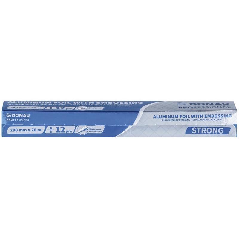Folia aluminiowa z tłoczeniem DONAU PROFESSIONAL, 290mm×20m, gr.12