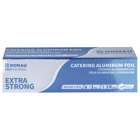 Folia aluminiowa cateringowa DONAU PROFESSIONAL, 1kg, 290mm×78m, gr.14