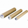 Tuba kartonowa Leniar 103 cm x 10 cm z plastikowymi zatyczkami do przechowywania dokumentów