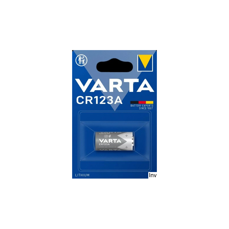 Bateria litowa 3V CR123A VARTA