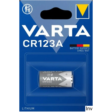 Bateria litowa 3V CR123A VARTA