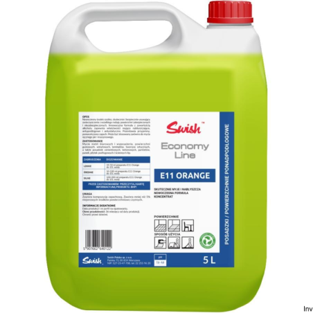 SWISH E11 ORANGE 5l PŁYN DO MYCIA PODŁÓG