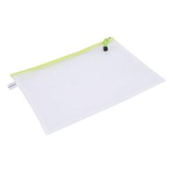 PAKIET Torebka DONAU Zipper Bag, A4, 343x246 mm, EVA, z suwakiem, mix kolorów