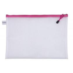 PAKIET Torebka DONAU Zipper Bag, A4, 343x246 mm, EVA, z suwakiem, mix kolorów