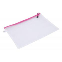 PAKIET Torebka DONAU Zipper Bag, A4, 343x246 mm, EVA, z suwakiem, mix kolorów