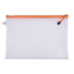 PAKIET Torebka DONAU Zipper Bag, A4, 343x246 mm, EVA, z suwakiem, mix kolorów