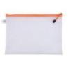 PAKIET Torebka DONAU Zipper Bag, A4, 343x246 mm, EVA, z suwakiem, mix kolorów