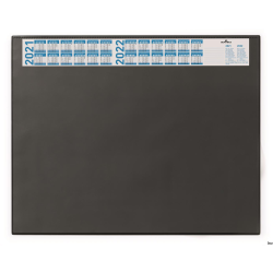 Podkład na biurko z kalendarzem 520x650 mm Czarny Durable