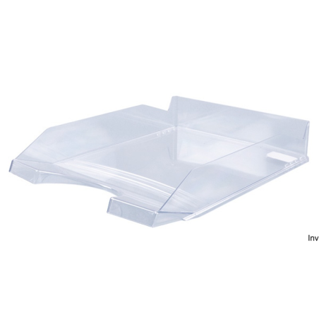 Szufladka na biurko A4 Office Products, transparentna, polistyren/PP, 255x60x348 mm