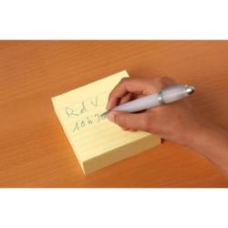Karteczki samoprzylepne POST-IT w linie (675-YL), 100x100mm, 1x300 kart., żółte