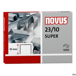 Zszywki Novus 23/10 SUPER...