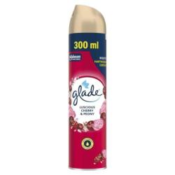 Odświeżacz powietrza GLADE Wiśnia & Peonia, spray, 300ml