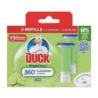 Krążki żelowe do toalet DUCK Fresh Discs Lime, wkład uzupełniający, 12szt.