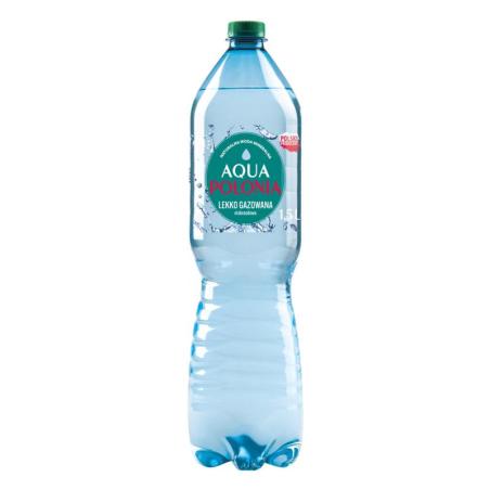 PAKIET Woda mineralna Aqua Polonia, lekki gaz, 1,5l