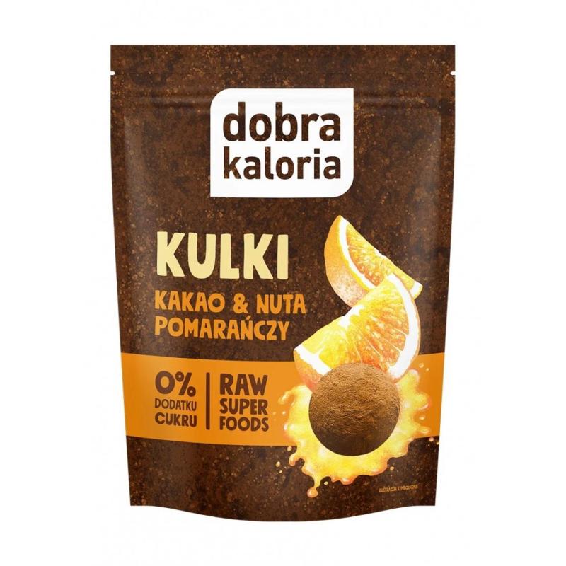 Kulki DOBRA KALORIA, kakao i nuta pomarańczy, 65g