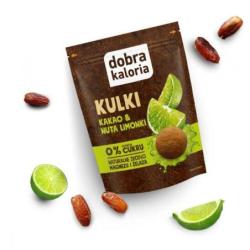 Kulki DOBRA KALORIA, kakao i nuta limonki, 65g