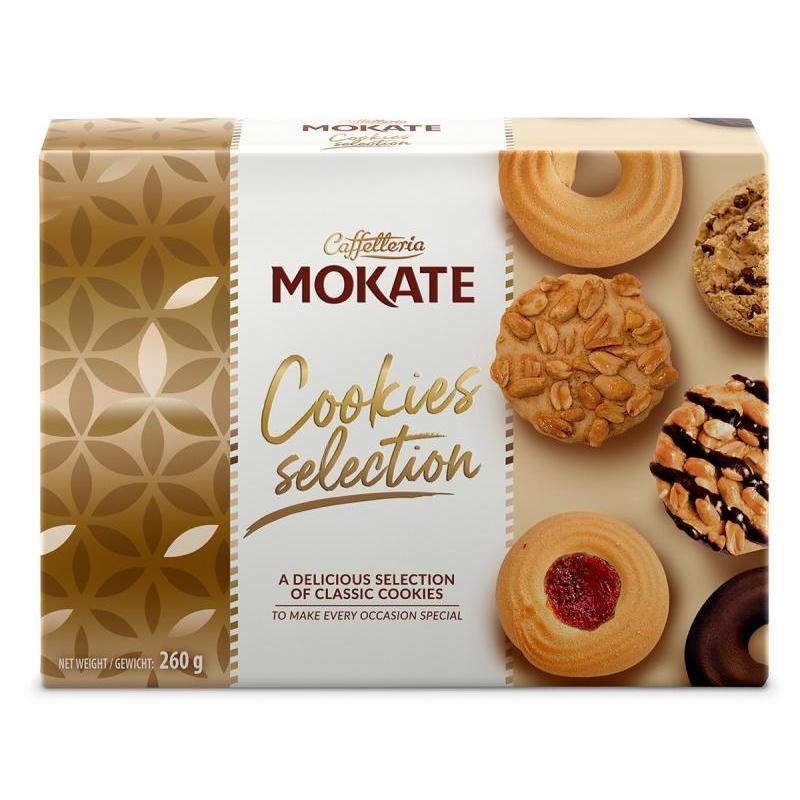 PAKIET Ciastka MOKATE, Selection, 260g