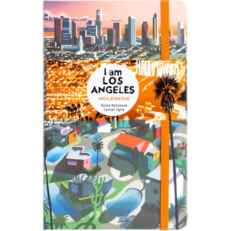 Notes MOLESKINE edycja limitowana Los Angeles, L, w linie