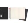 Zestaw Blackwing x MOLESKINE: 2 ołówki miękkie + 2 zeszyty Cahier w linie