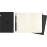 Zestaw Blackwing x MOLESKINE: 2 ołówki twarde + 2 zeszyty Cahier w linie