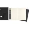 Zestaw Blackwing x MOLESKINE: 2 ołówki twarde + 2 zeszyty Cahier w linie