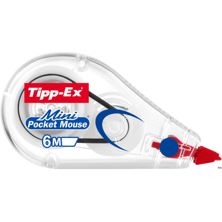 Korektor w taśmie Tipp-Ex Mini Pocket Mouse 5 mm x 5 m transparentny