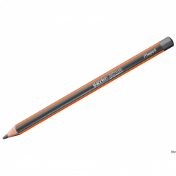 Ołówek z gumką Maped BLACKPEPS JUMBO HB 4,7mm trójkątny, drewno lipowe