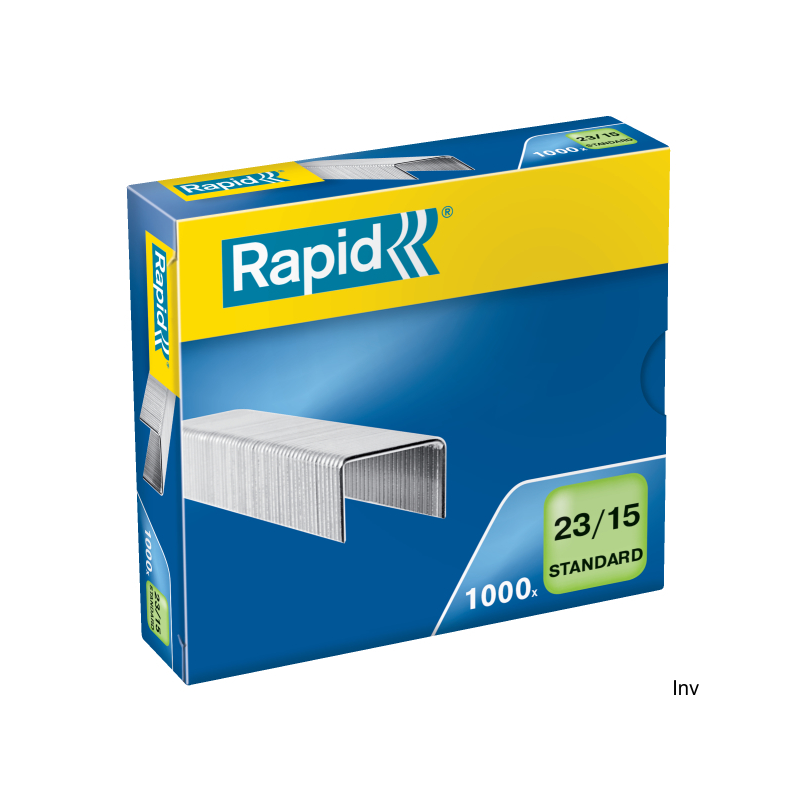 Zszywki Rapid Standard 23/15, 1000 sztuk